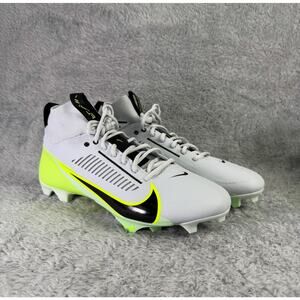 Nike Vapor Edge Pro 360 2 Football Cleats Men's Size 10 White Yellow Black